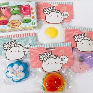 Assorted Kawaii and Mochi Squishies - New in Packaging